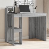 Maison Chic Pisarniška Pisalna miza - pisarniška miza - Računalniška miza siva sonoma 103,5x56,5x94 cm inž. les, (21785352) | Shoptok.si