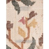 Elle Decoration Kremno bela ročno tkana preproga iz jute 160x230 cm Roya Violette – | Shoptok.si