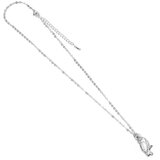 HARRY POTTER Ogrlica - sova Hedwig, posrebrena | shoptok.hr