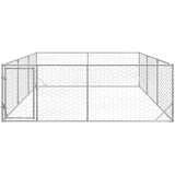  pseći boks s vratima 3x4x1 m pocinčani čelik | Eponuda.com