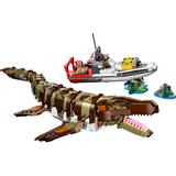 Lego LEGO® Jurassic World - Odprava po mozazavra v iz kock sestavljenem čolnu (76974) Cene