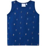  Dječja majica bez rukava tamnoplava 128 | shoptok.hr