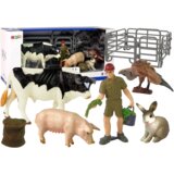  Large Farm Animal Figurine Set + Farmer and Homestead 10 Pieces | shoptok.hr