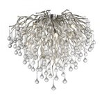 PAUL NEUHAUS 8091-55 - Plafonski luster ICICLE 9xG9/40W/230V Ø 50 cm hrom | Eponuda.com