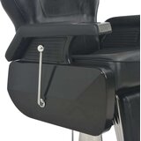  Frizerski stol iz umetnega usnja 72x68x98 cm črn - - črna - 57.2 - 2025- | Shoptok.si