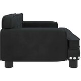  Krevet za pse crna 70 x 45 x 30 cm baršunasti | shoptok.hr