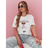 DStreet T-shirt damski z misiem MISTREET biały | Shoptok.si
