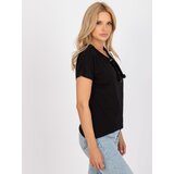 RUE PARIS Blouse-LA-BZ-B684.08-black | Shoptok.si