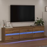 TV Jedinice Zidne 2 pcs Umjetnički hrast 180 x 34 x 50 cm | shoptok.hr