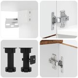  7-dijelni set kuhinjskih ormarića Lucca konstruiranog drva | shoptok.hr