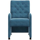  Blagovačke stolice s kotačima 2 pcs Plava 58 x 67 x 97 cm | shoptok.hr