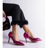Gemre Pink stilettos embellished with rhinestones Coluga | Shoptok.si