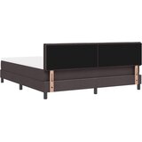  Krevet s opruga kutije Tamno smeđa 180 x 200 cm tkanina | shoptok.hr