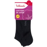Bellinda COTTON IN-SHOE SOCKS 2x - Women's Short Socks 2 Pairs - Black | Shoptok.si