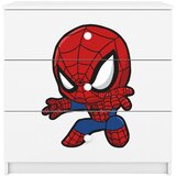  Dječja komoda - SPIDERMAN - bijela | shoptok.hr