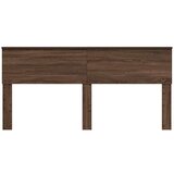  Uzglavlje s uzglavljem Smeđi hrast 180 cm Konstruirano drvo | shoptok.hr