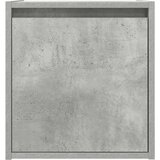  Stenska nočna omarica betonsko siva 38x34x40 cm | Shoptok.si