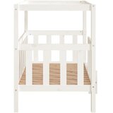  Krevet za pse bijeli 105,5x83,5x100 cm od masivne borovine | shoptok.hr