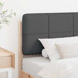  Tapecirani uzglavlje s uzglavljem Smeđa i tamno siva 80 cm | Eponuda.ba