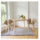 Hanah home dečiji sto i stolice mickey two chair set brown