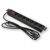 LAN-TEC PD.0704.001 - 19" napajalna plošča, 1U, 7 x 230 V Cene