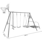  Vrtno igralište 389 cm x 156 cm x 256 cm | shoptok.hr