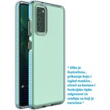 Spring Case prozirna zaštitna gel maska sa okvirom u boji za Samsung Galaxy A12 / Galaxy M12 | shoptok.hr
