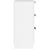  Komoda bela 30x30x70 cm konstruiran les, (20601421) | Shoptok.si