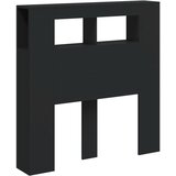  LED uzglavlje crno 100x18,5x103,5 cm konstruirano drvo | Eponuda.com
