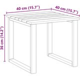  Stol 3 pcs Prirodna Impregnirana borovina | shoptok.hr