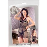Mandy Mystery obleka z metuljčki in tangicami - črna (s-l) | Shoptok.si