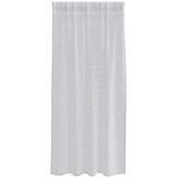 Voile zavjesa 2 pcs Svijetlo siva 175 x 140 cm Poliester | Eponuda.com