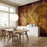  Foto tapeta - World on old map 250x175 Vodootporna | shoptok.hr