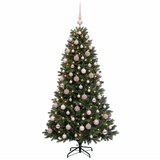  Umjetno božićno drvce s kuglicama 240 cm 300 LED lampica | shoptok.hr