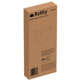 Ruhhy sklopivi puf s prostorom za pohranu 60 × 30 × 30 cm, sivi | shoptok.hr