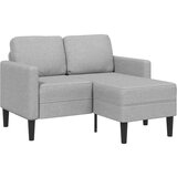 SOFA 2-sjed s ležaljkom u obliku slova L oblak siva 125 cm | shoptok.hr