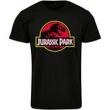 Merchcode Black T-shirt with Jurassic Park logo | shoptok.hr