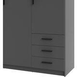MID.YOU omara za oblačila, siva | Shoptok.si