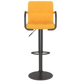  Barski stolac od tkanine boja senfa | shoptok.hr
