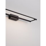 Nova Luce Mat crna željezna LED zidna lampa sa savitljivom konstrukcijom Olas – | shoptok.hr