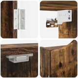 Kabinet za mete Dimljeni hrast 56 x 12 x 63 cm | shoptok.hr