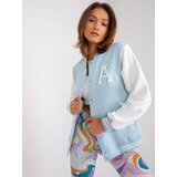 ex moda Sweatshirt-EM-BL-697.88-light blue | shoptok.hr