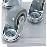 vidaXL Pohištveni valjčki 4 kosi z dvigalom 17,5x16x7,5 cm jeklo 1600 kg | Shoptok.si