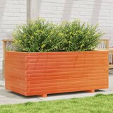  Vrtna sadilica voštano smeđe boje 110x60x49,5 cm od borovine | shoptok.hr