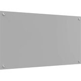 Kuhinjski zid Svijetlo siva 90 x 50 cm Staklo otporno na udarce | shoptok.hr