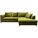 Livetastic KOTNA GARNITURA S POSTELJNO F, svetlo zelena tekstil | Shoptok.si