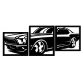 WALLXPERT dekorativni metalni zidni pribor must trio b | ePonuda.com