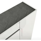 Voleo komoda, antracit, bela | Shoptok.si