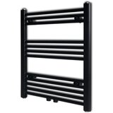  Kopalniški radiator z ravnimi cevmi 600x764 mm črn | Shoptok.si