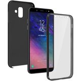 Avizar Celotno ohišje upogljivo spredaj, togo zadaj, kolekcija 360° - mat crna str. Samsung Galaxy A6, (20616173) | Shoptok.si